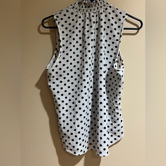Black & White Polkadot Blouse - Picture 2 of 3